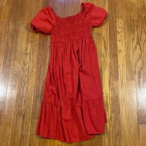 Isabell maternity smocked dress